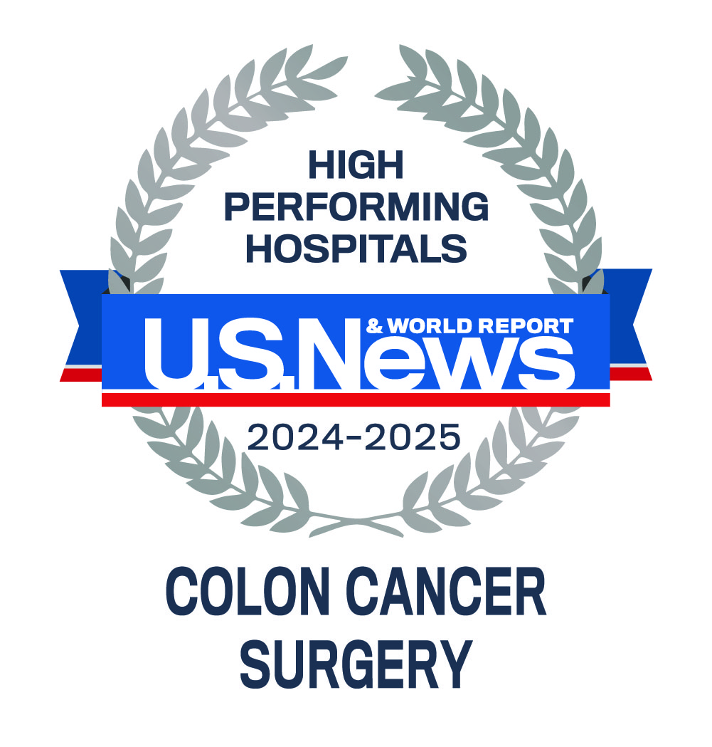 Colon Cancer Surgery - 2024-2025 Best Performing Hospitals - U.S. News Emblem